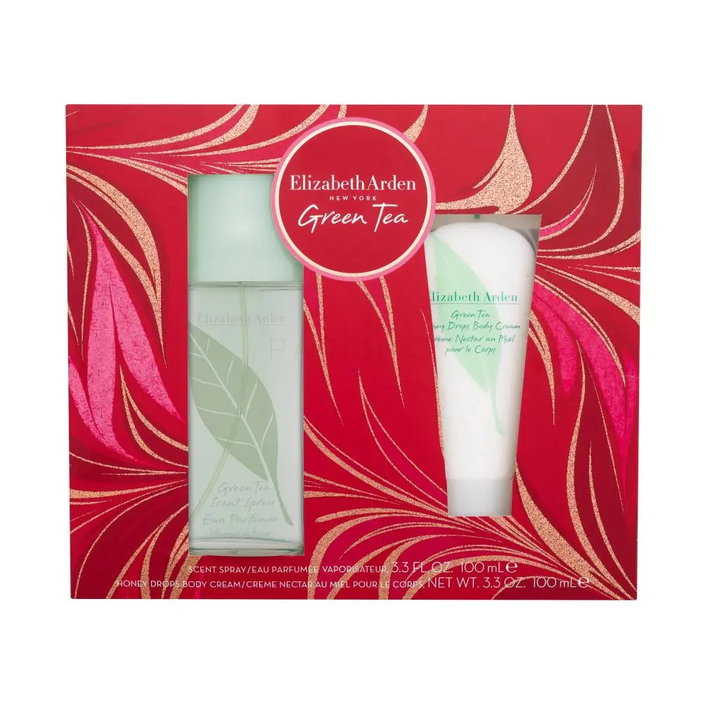 Elizabeth Arden Green Tea 3.3 EDP Sp + 3.3 Honey Drops B/C Women Set