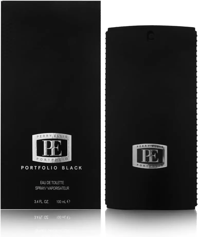 Perry Ellis Portfolio Black 3.4 EDT Sp Men (New UPC)