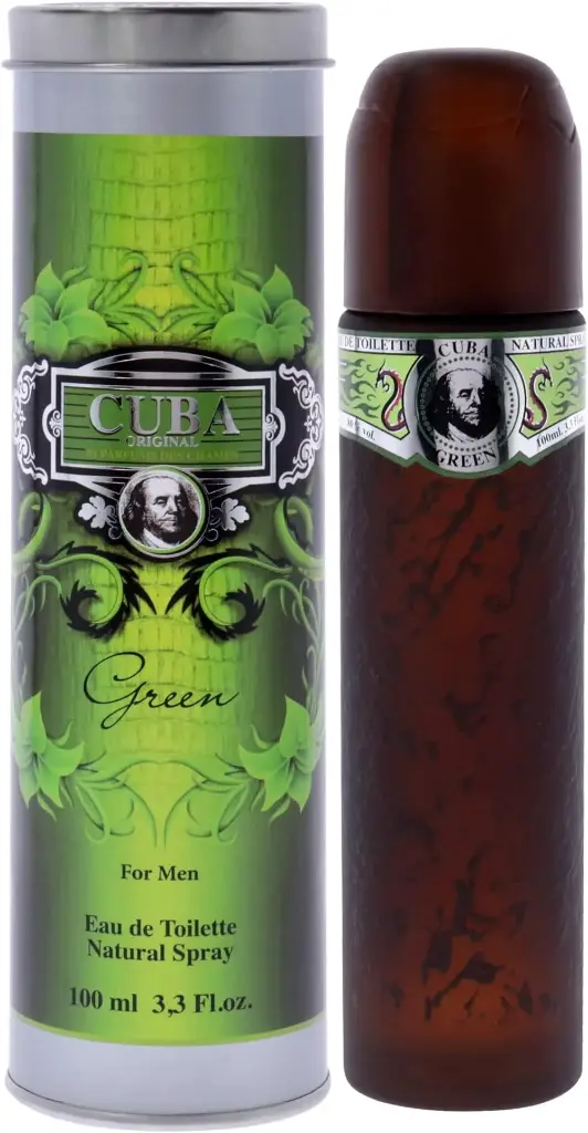 EDT CUBA GREEN FOR MEN 100ML