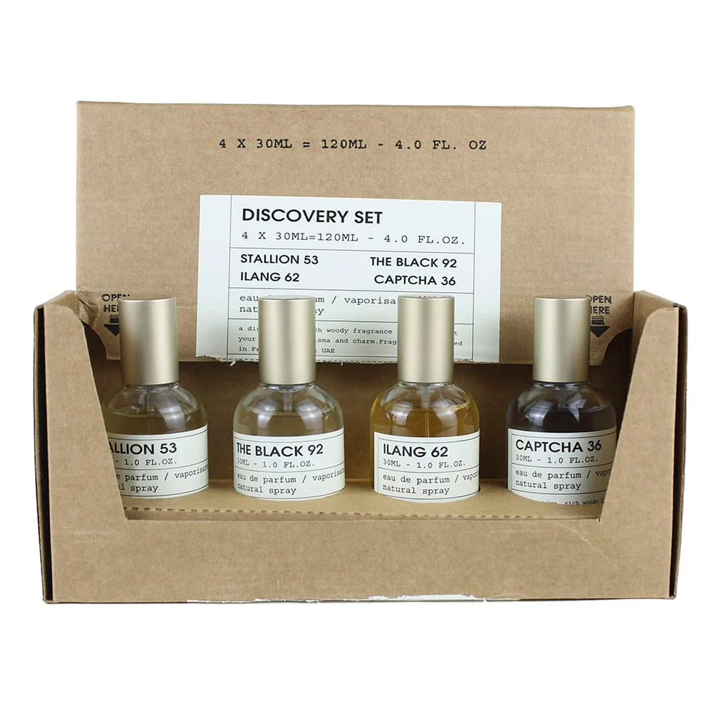 EMPER DISCOVERY SET 4X1.0 EDP STALLION 53 + THE BLACK 92 + CAPTCHA 36 + ILANG 62