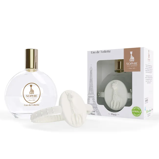 SOPHIE LA GIRAFE 6 PCS X 1.7 EDT + TEETHING RING + TST
