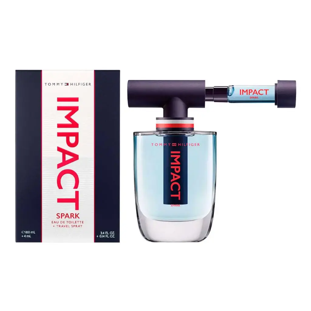 TOMMY IMPACT SPARK 3.4 EDT M + 4 ML SPRAY INSIDE CAP
