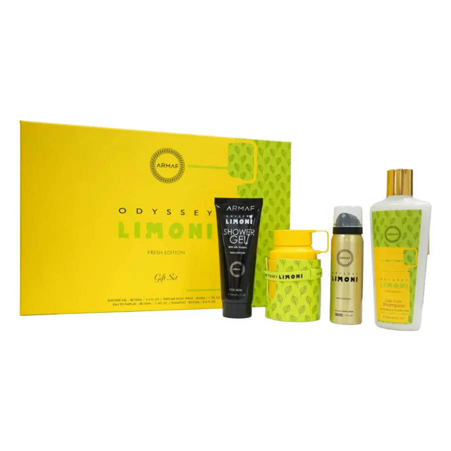 MS-ARMAF ODYSSEY LIMONI 3.4 EDP SPR
+3.4BL+1.7DEO+8.4SHAMPOO