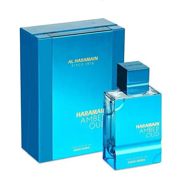 AL HARAMAIN AMBER OUD AQUA DUBAI 3.4 EXTRAIT DE PARFUM U