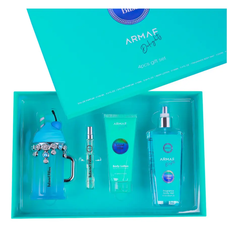 MS-ARMAF LUX DELIGHTS ISLAND BLISS
3.4 EDP/10 ML TRAVEL SPR /3.4 BL/8.4
BODY MIST